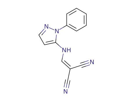 2-[(2-Phenyl-2H-pyrazol-3-ylamino)-methylene]-malononitrile