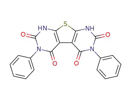 3,6-Diphenylthieno<2,3-d:5,4-d'>dipyrimidin-2,4,5,7(1H,8H)-tetraon