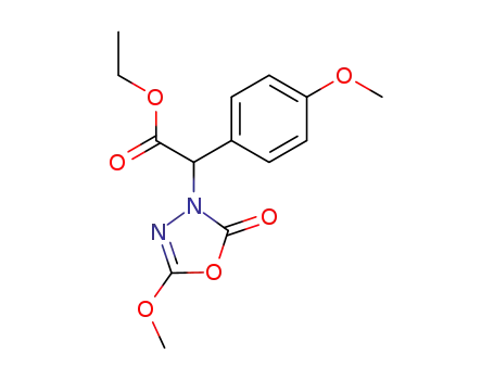 Ethyl α-<3-(5-Methoxy-1,3,4-oxadiazol-2-onyl)>(p-methoxyphenyl)acetate