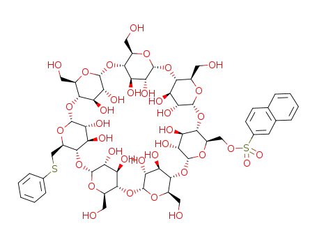 6A,6D-dideoxy-6A-phenylthio-6D-<(β-naphthylsulfonyl)oxyl>-β-cyclodextrin
