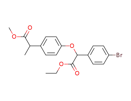 2-{4-[(4-Bromo-phenyl)-ethoxycarbonyl-methoxy]-phenyl}-propionic acid methyl ester