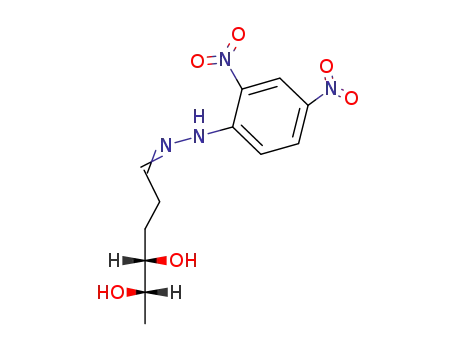 (4S,5S)-2,3,6-trideoxy-L-threo-hexose(2,4-dinitrophenyl)hydrazone