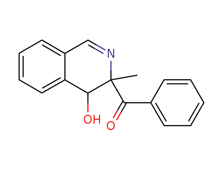 Methanone, (3,4-dihydro-4-hydroxy-3-methyl-3-isoquinolinyl)phenyl-