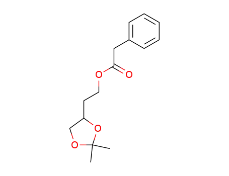 phenylacetate ester of 3,4-isopropylidenedioxy butan-1-ol