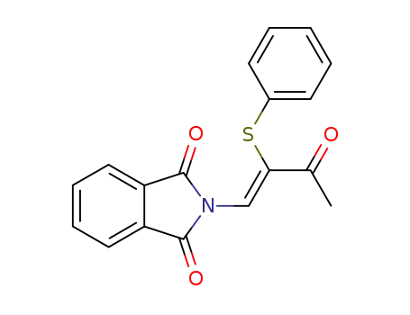(Z)-3-(phenylthio)-4-phthalamido-3-buten-2-one
