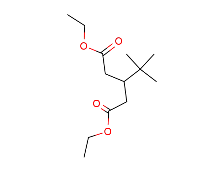 Molecular Structure of 50635-64-8 (Pentanedioic acid, 3-(1,1-dimethylethyl)-, diethyl ester)