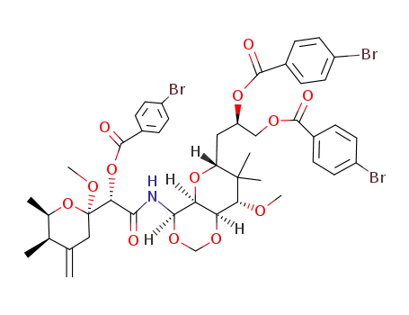 Mycalamide A tri-p-bromobenzoate