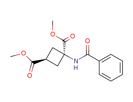dimethyl cis-1-(benzoylamino)cyclobutane-1,3-dicarboxylate