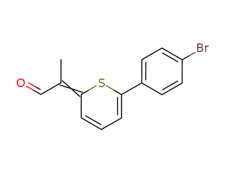 Propanal, 2-[6-(4-bromophenyl)-2H-thiopyran-2-ylidene]-