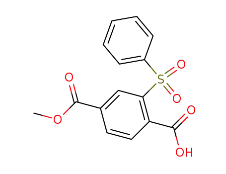 <5-Methoxycarbonyl-2-carboxy-phenyl>-phenyl-sulfon