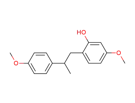 (+/-)-1-(2-Hydroxy-4-methoxy-phenyl)-2-(4-methoxy-phenyl)-propan