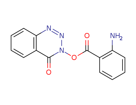 (7-oxo-8,9,10-triazabicyclo[4.4.0]deca-1,3,5,9-tetraen-8-yl) 2-aminobenzoate