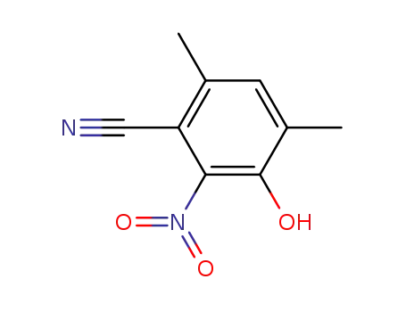 2,4-Dimethyl-5-cyan-6-nitro-phenol