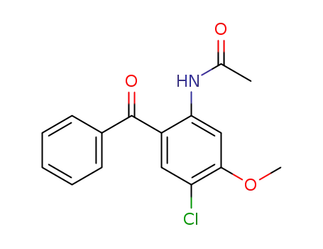 Acetamide, N-(2-benzoyl-4-chloro-5-methoxyphenyl)-