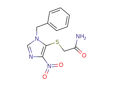 2-[(1-benzyl-4-nitro-1H-imidazol-5-yl)sulfanyl]acetamide