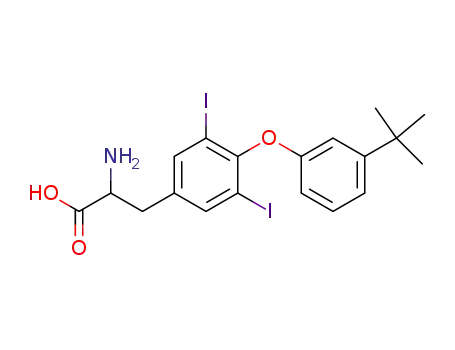 Tyrosine, O-[3-(1,1-dimethylethyl)phenyl]-3,5-diiodo-