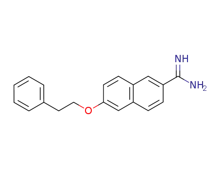 6-(2-Phenylethoxy)naphthalene-2-carboximidamide