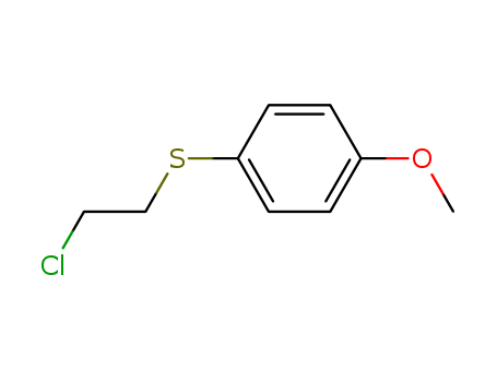 (2-chloroethyl)(4-methoxyphenyl)sulfane