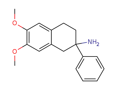 6,7-Dimethoxy-2-phenyl-1,2,3,4-tetrahydro-naphthalen-2-ylamine