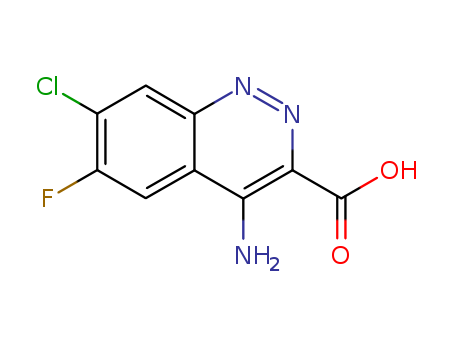 4-AMINO-7-CHLORO-6-FLUORO-3-CINNOLINECARBOXYLIC ACID HYDRATECAS