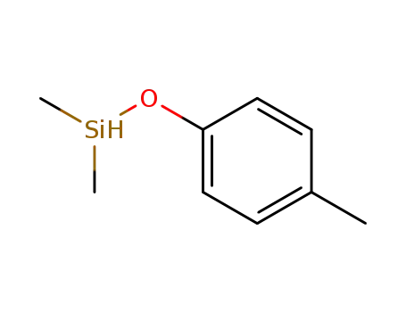 Molecular Structure of 76058-60-1 (Dimethyl-p-tolyloxy-silane)