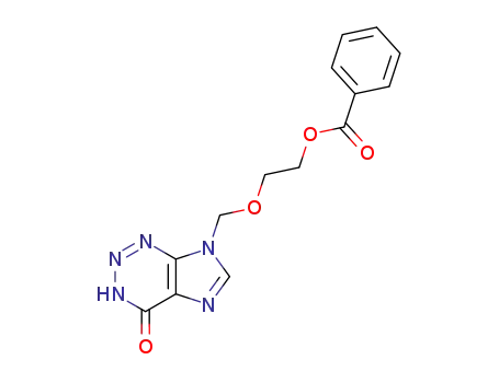 2-Aza-9-(2-benzoyloxyethoxymethyl)hypoxanthine