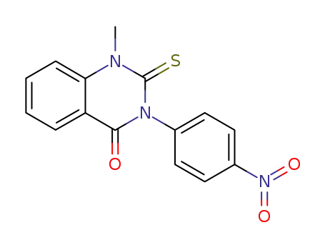 1-Methyl-3-(4-nitro-phenyl)-2-thioxo-2,3-dihydro-1H-quinazolin-4-one