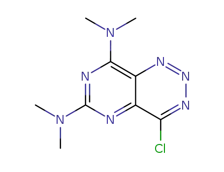 6,8-bisdimethylamino-4-chloropyrimido<5,4-d>-1,2,3-triazine