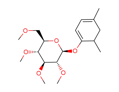 (2S,3R,4S,5R,6R)-2-(4,6-Dimethyl-cyclohexa-1,3-dienyloxy)-3,4,5-trimethoxy-6-methoxymethyl-tetrahydro-pyran