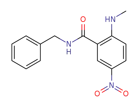 N-Benzyl-2-methylamino-5-nitro-benzamide