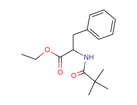 DL-2-Pivaloylamino-3-phenyl-propionsaeure-aethylester