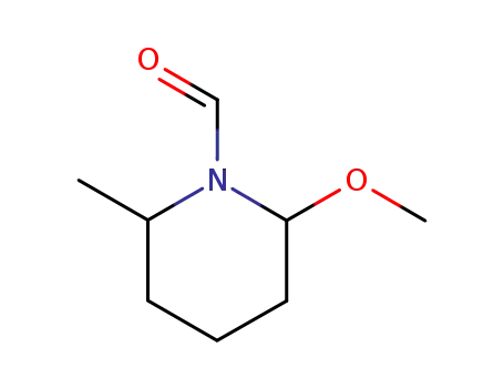 Molecular Structure of 344746-97-0 (1-Piperidinecarboxaldehyde, 2-methoxy-6-methyl- (9CI))