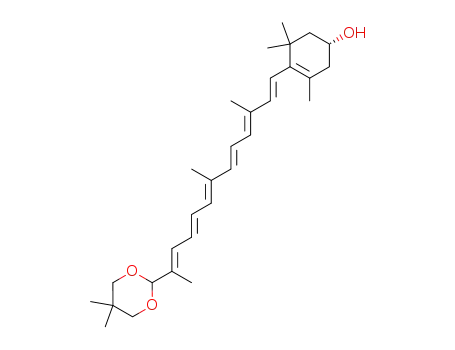 (R)-4-[(1E,3E,5E,7E,9E,11E)-12-(5,5-Dimethyl-[1,3]dioxan-2-yl)-3,7-dimethyl-trideca-1,3,5,7,9,11-hexaenyl]-3,5,5-trimethyl-cyclohex-3-enol