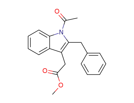(1-Acetyl-2-benzyl-1H-indol-3-yl)-acetic acid methyl ester