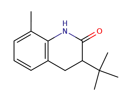 2(1H)-Quinolinone, 3-(1,1-dimethylethyl)-3,4-dihydro-8-methyl-