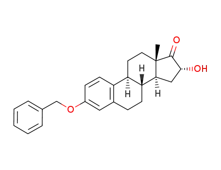 Molecular Structure of 14982-20-8 (3-O-Benzyl 16α-Hydroxy Estrone)