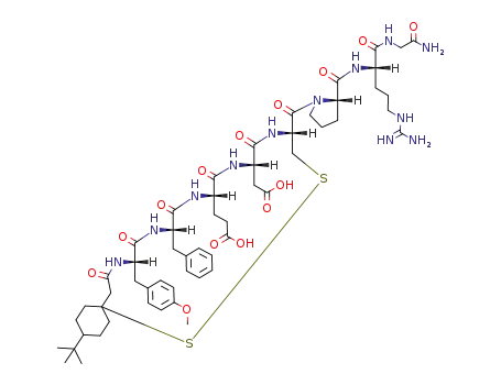 C<sub>56</sub>H<sub>80</sub>N<sub>12</sub>O<sub>14</sub>S<sub>2</sub>