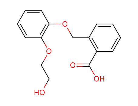 2-{[2-(2-Hydroxyethoxy)phenoxy]methyl}benzoic acid