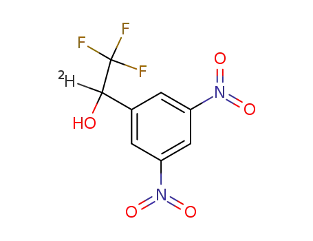 <3,5-Dinitro-phenyl>-trifluormethyl-α-deuterio-carbinol