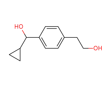 p-(Cyclopropylhydroxymethyl)-phenethyl-alkohol