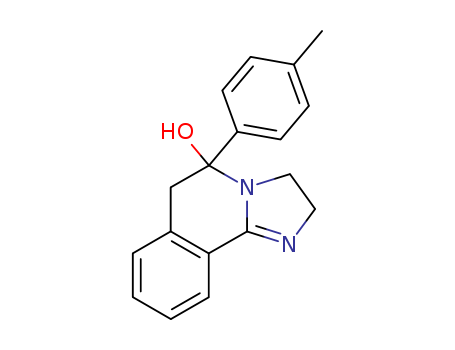 Imidazo(2,1-a)isoquinolin-5-ol, 2,3,5,6-tetrahydro-5-(p-tolyl)-