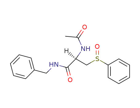 (R)-2-Acetylamino-3-benzenesulfinyl-N-benzyl-propionamide