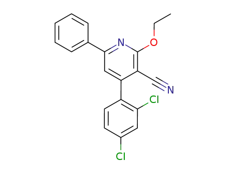 4-(2,4-Dichloro-phenyl)-2-ethoxy-6-phenyl-nicotinonitrile