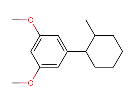 Molecular Structure of 61133-11-7 (Benzene, 1,3-dimethoxy-5-(2-methylcyclohexyl)-)