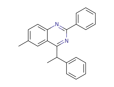 6-Methyl-2-phenyl-4-(1-phenyl-ethyl)-quinazoline