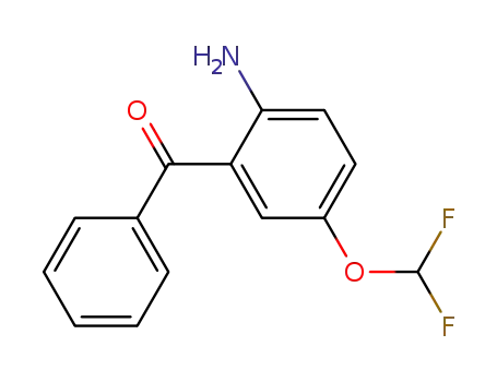 2-Amino-5-difluormethyloxybenzophenon