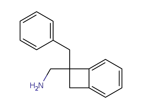 Molecular Structure of 802260-51-1 (1-Aminomethyl-1-benzyl-benzocyclobuten)