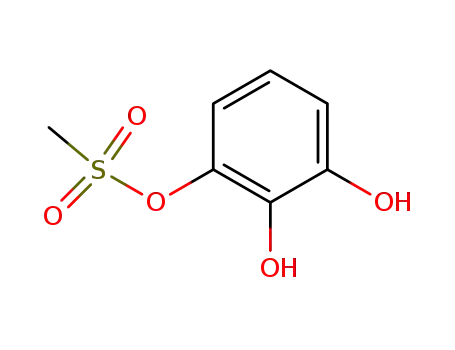 1,2,3-Benzenetriol, 1-methanesulfonate (9CI)
