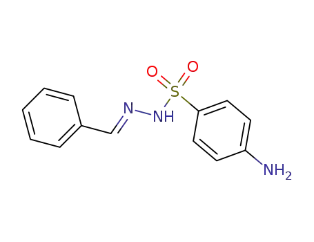 Molecular Structure of 5448-70-4 (4-amino-N-(benzylideneamino)benzenesulfonamide)