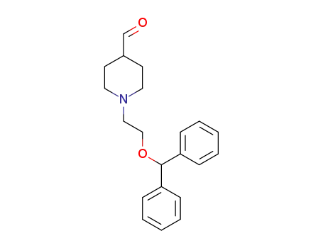 4-Piperidinecarboxaldehyde, 1-[2-(diphenylmethoxy)ethyl]-